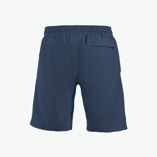 Clique Hollis Shorts - Navy/Wit Korte Broek Clique