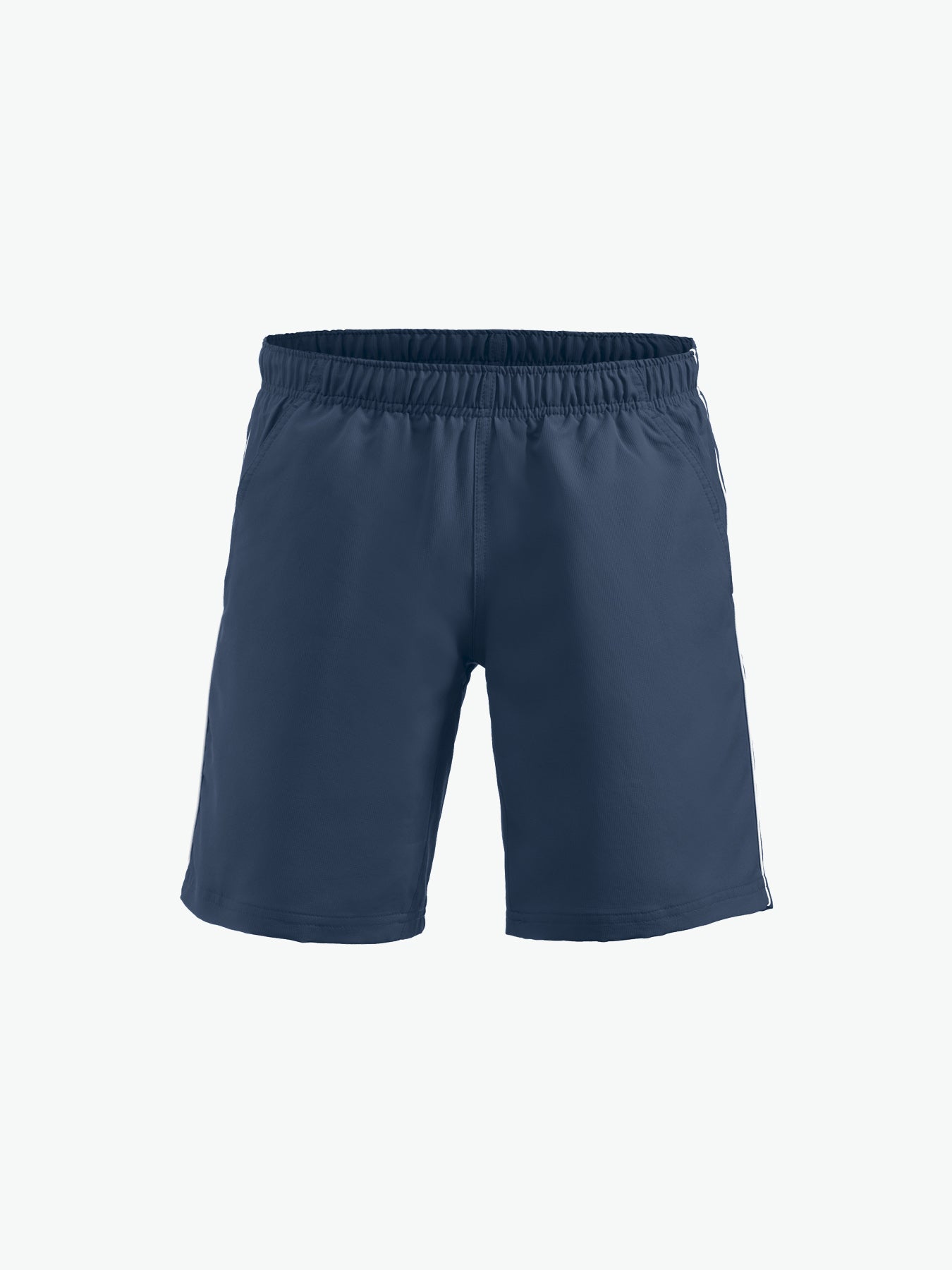 Clique Hollis Shorts - Navy/Wit Korte Broek Clique XS