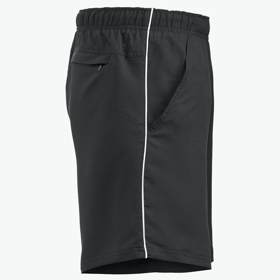 Clique Hollis Shorts - Zwart/Wit Korte Broek Clique