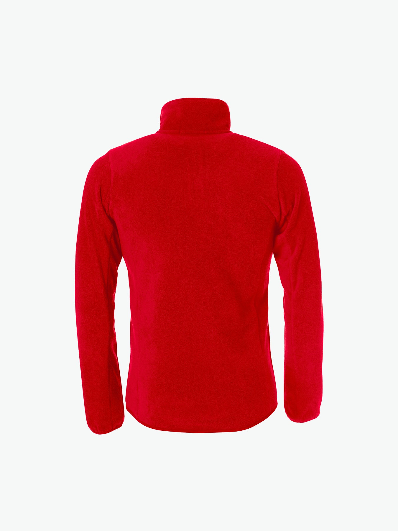 Clique Basic Polar Fleece Jacket - Rood Fleece Jas Clique