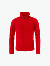 Clique Basic Polar Fleece Jacket - Rood Fleece Jas Clique XS