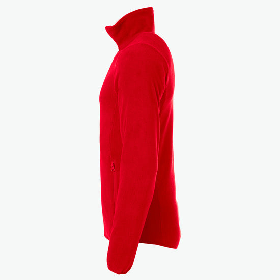 Clique Basic Polar Fleece Jacket - Rood Fleece Jas Clique
