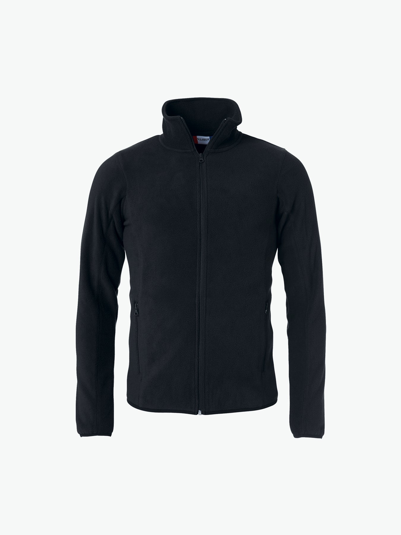 Clique Basic Polar Fleece Jacket - Zwart Fleece Jas Clique XS