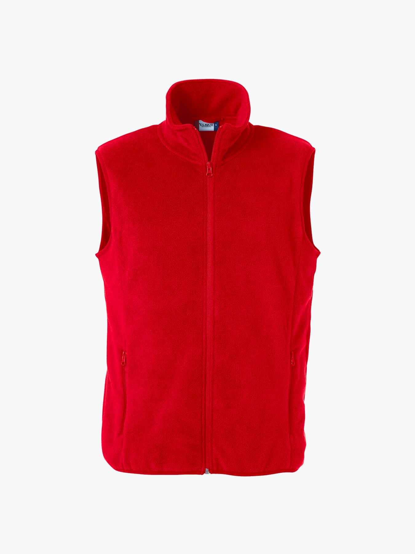 Clique Basic Polar Fleece Vest - Rood Bodywarmer Fleece Clique XS