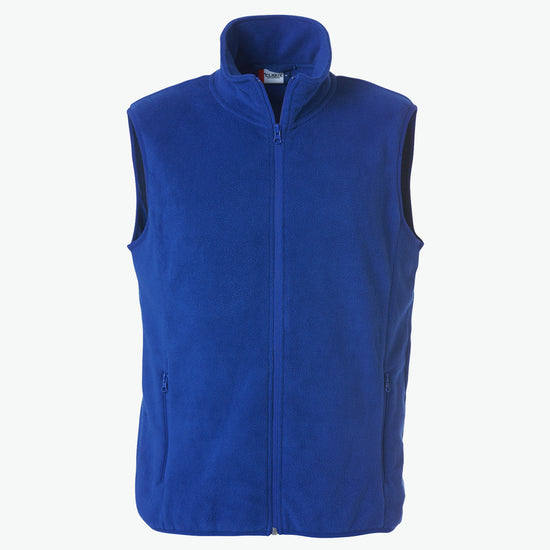 Clique Basic Polar Fleece Vest - Kobalt Bodywarmer Fleece Clique XS
