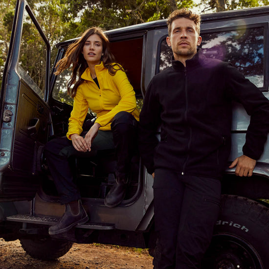 Clique Basic Micro Fleece Jacket - Kobalt Fleece Jas Clique