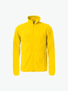 Clique Basic Micro Fleece Jacket - Lemon Fleece Jas Clique XS
