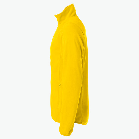 Clique Basic Micro Fleece Jacket - Lemon Fleece Jas Clique
