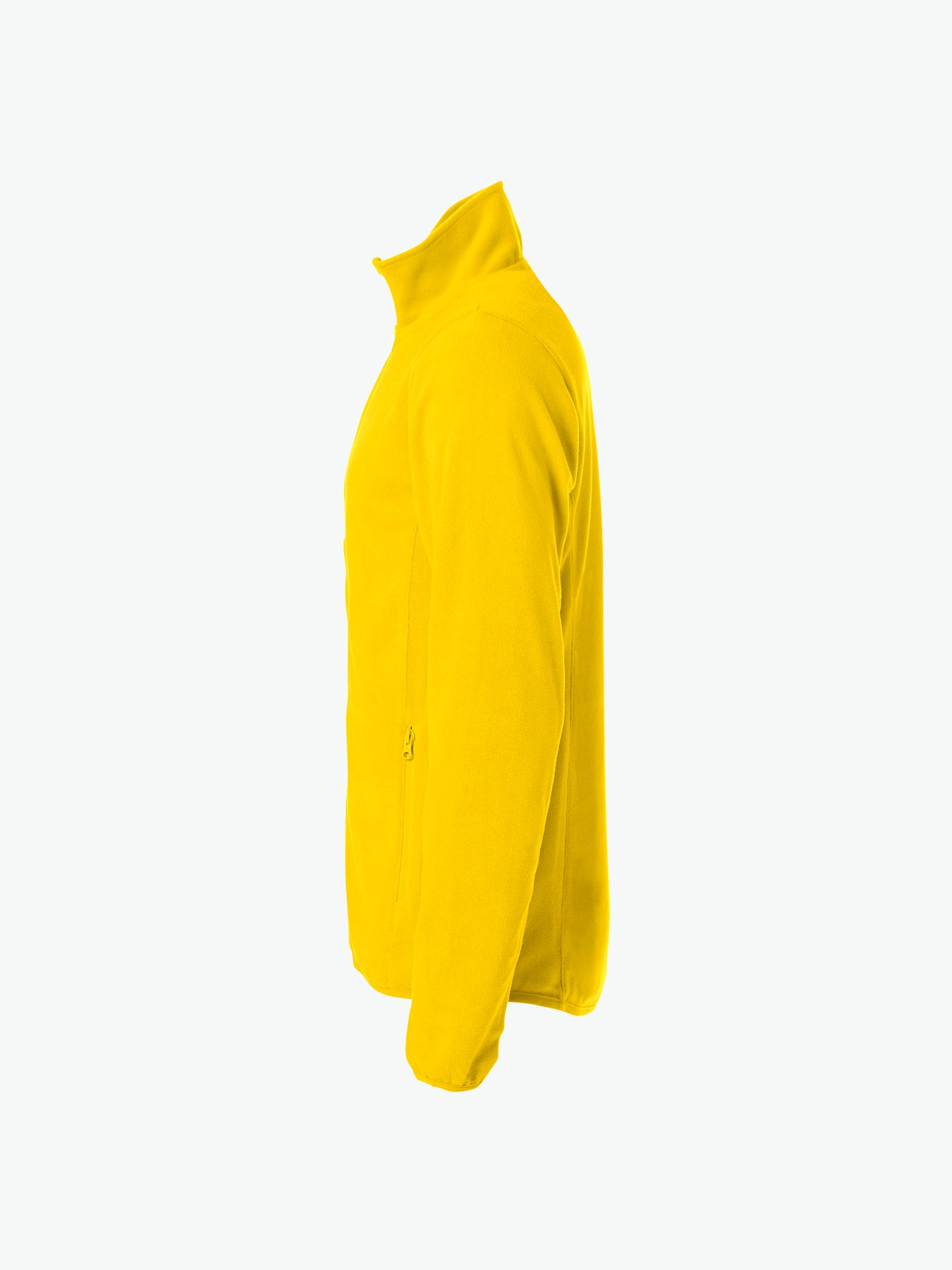 Clique Basic Micro Fleece Jacket - Lemon Fleece Jas Clique
