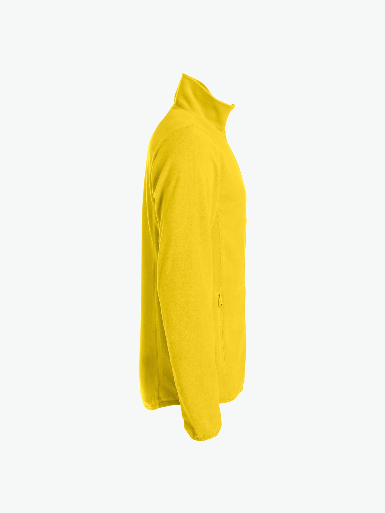 Clique Basic Micro Fleece Jacket - Lemon Fleece Jas Clique