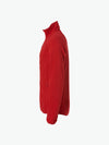 Clique Basic Micro Fleece Jacket - Rood Fleece Jas Clique