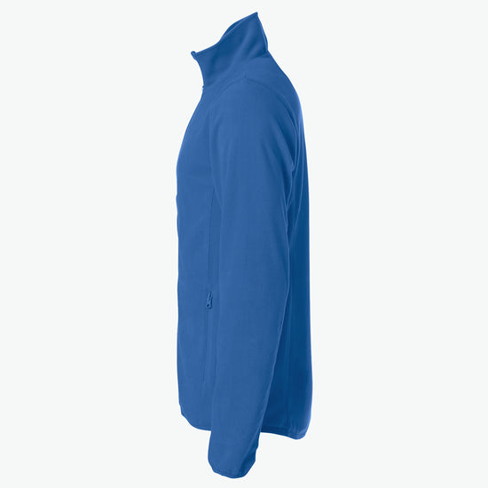 Clique Basic Micro Fleece Jacket - Kobalt Fleece Jas Clique