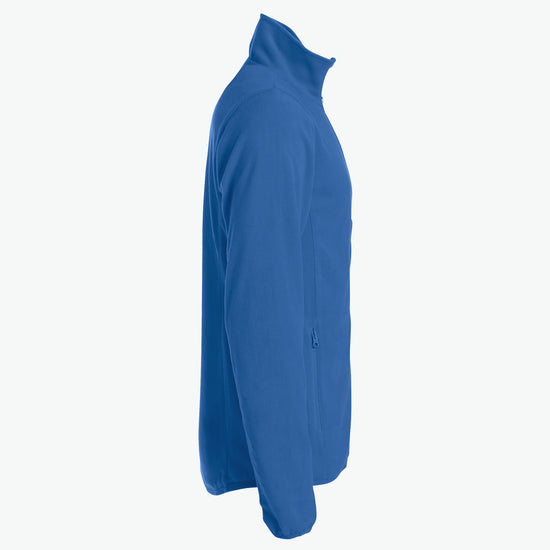 Clique Basic Micro Fleece Jacket - Kobalt Fleece Jas Clique