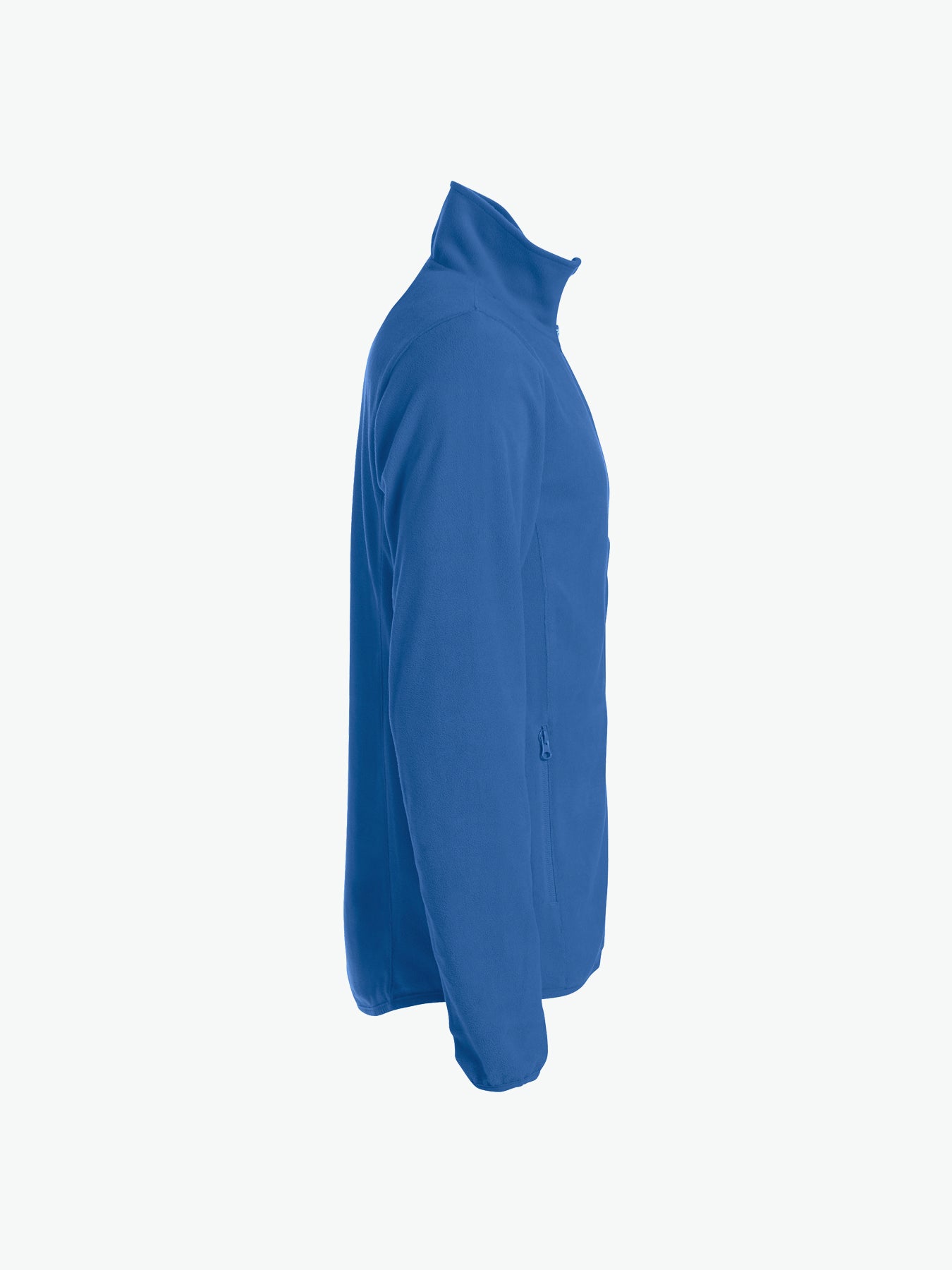 Clique Basic Micro Fleece Jacket - Kobalt Fleece Jas Clique