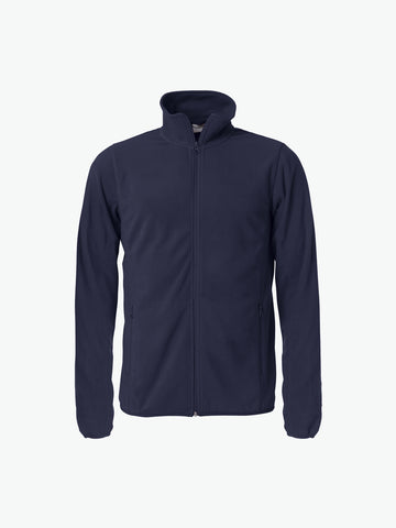Clique Basic Micro Fleece Jacket - Dark Navy Fleece Jas Clique XS
