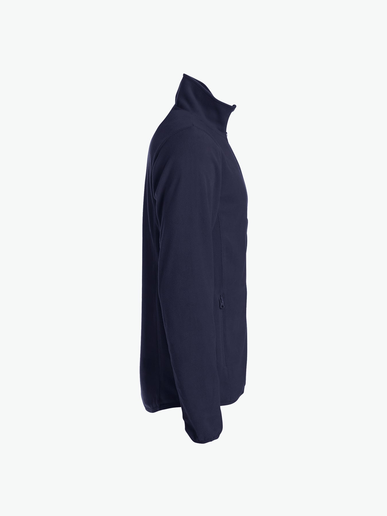 Clique Basic Micro Fleece Jacket - Dark Navy Fleece Jas Clique