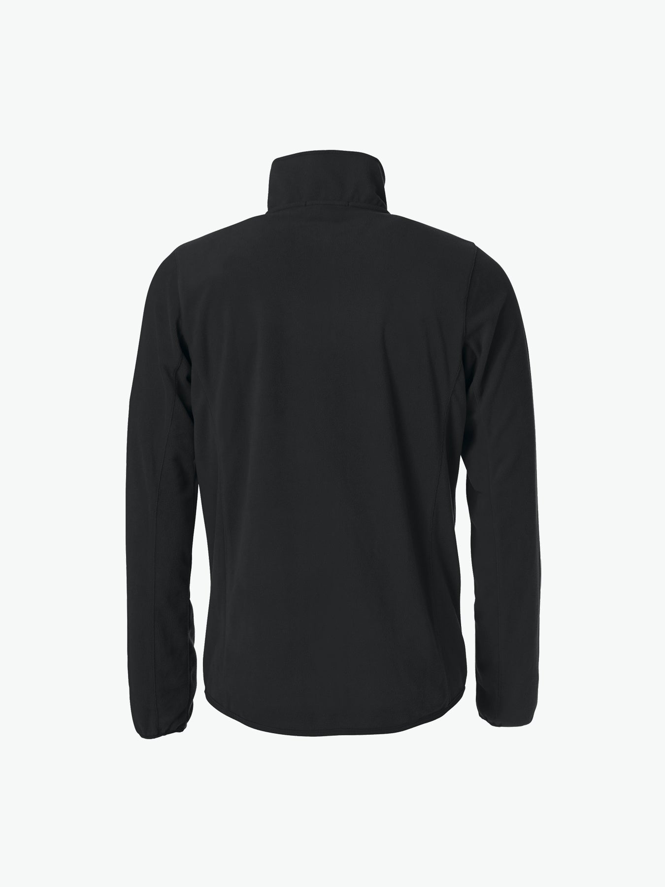 Clique Basic Micro Fleece Jacket - Zwart Fleece Jas Clique