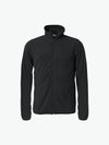 Clique Basic Micro Fleece Jacket - Zwart Fleece Jas Clique XS
