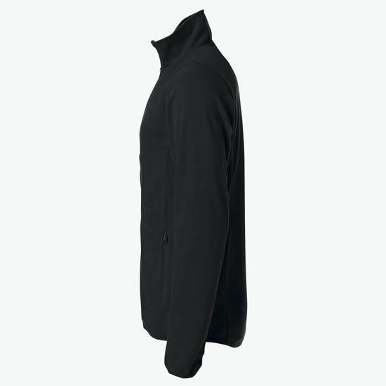 Clique Basic Micro Fleece Jacket - Zwart Fleece Jas Clique