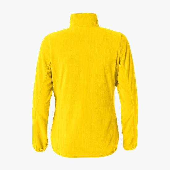 Clique Basic Micro Fleece Jacket Women - Lemon Fleece Jas Dames Clique