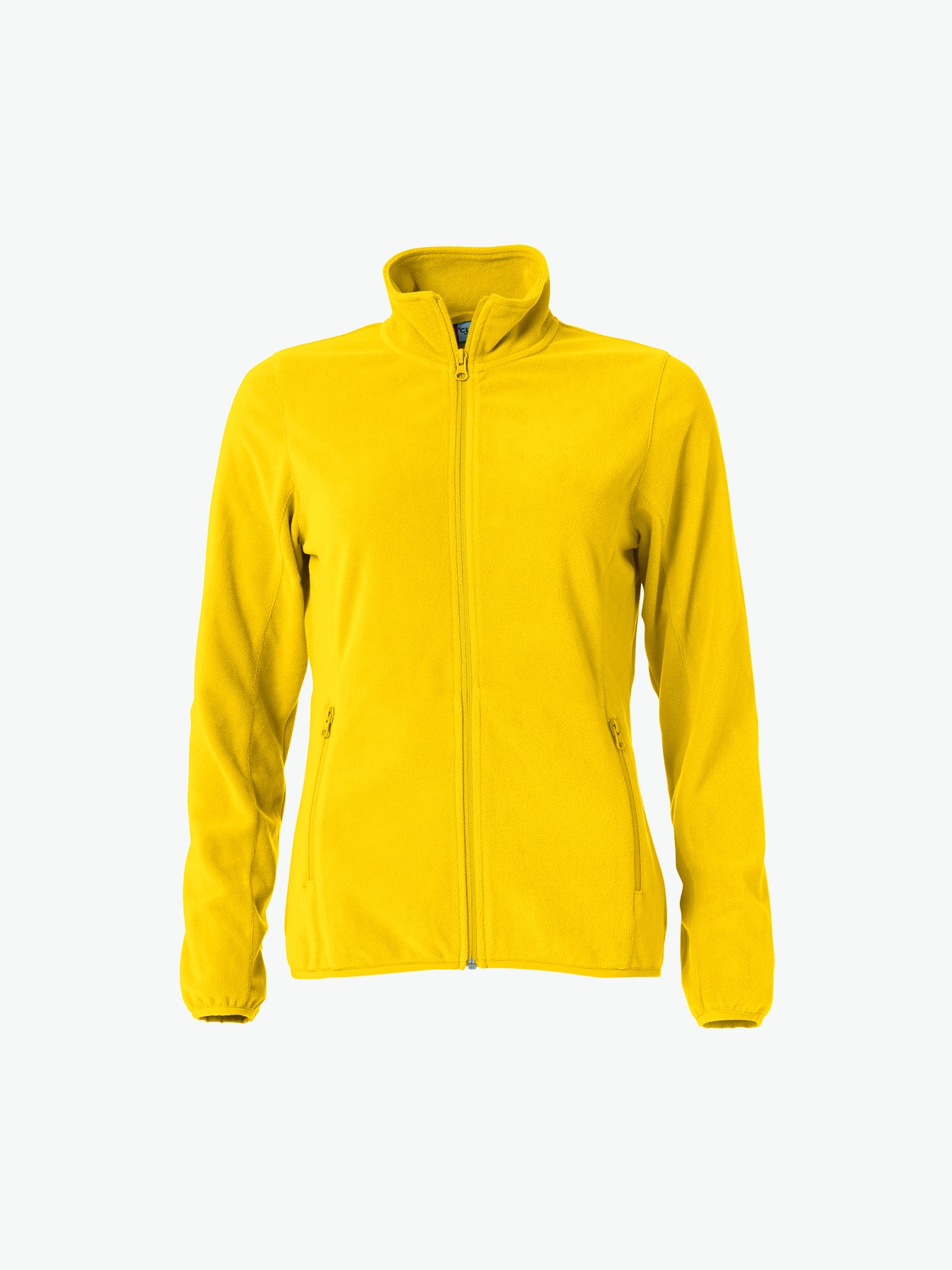Clique Basic Micro Fleece Jacket Women - Lemon Fleece Jas Dames Clique XS