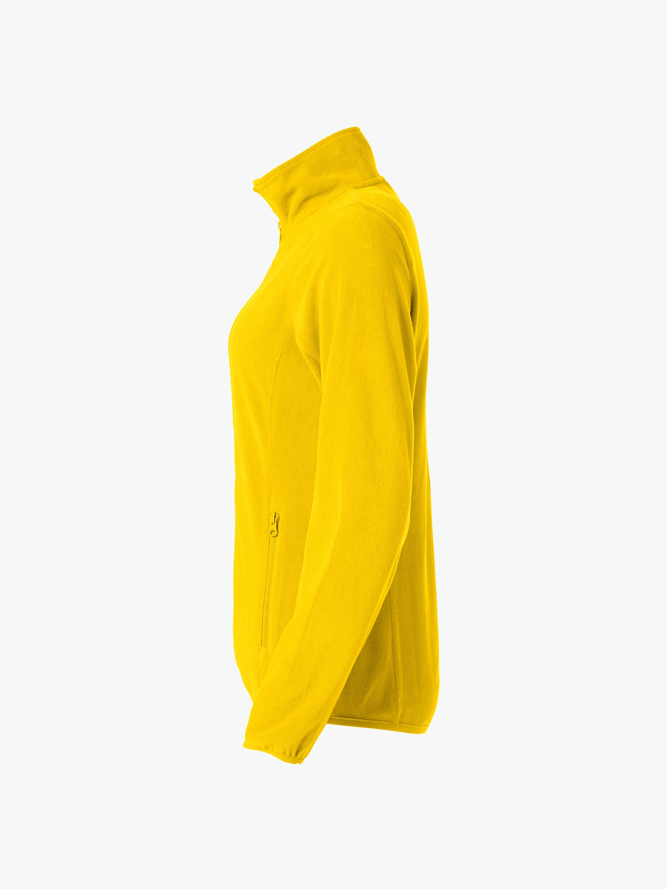 Clique Basic Micro Fleece Jacket Women - Lemon Fleece Jas Dames Clique