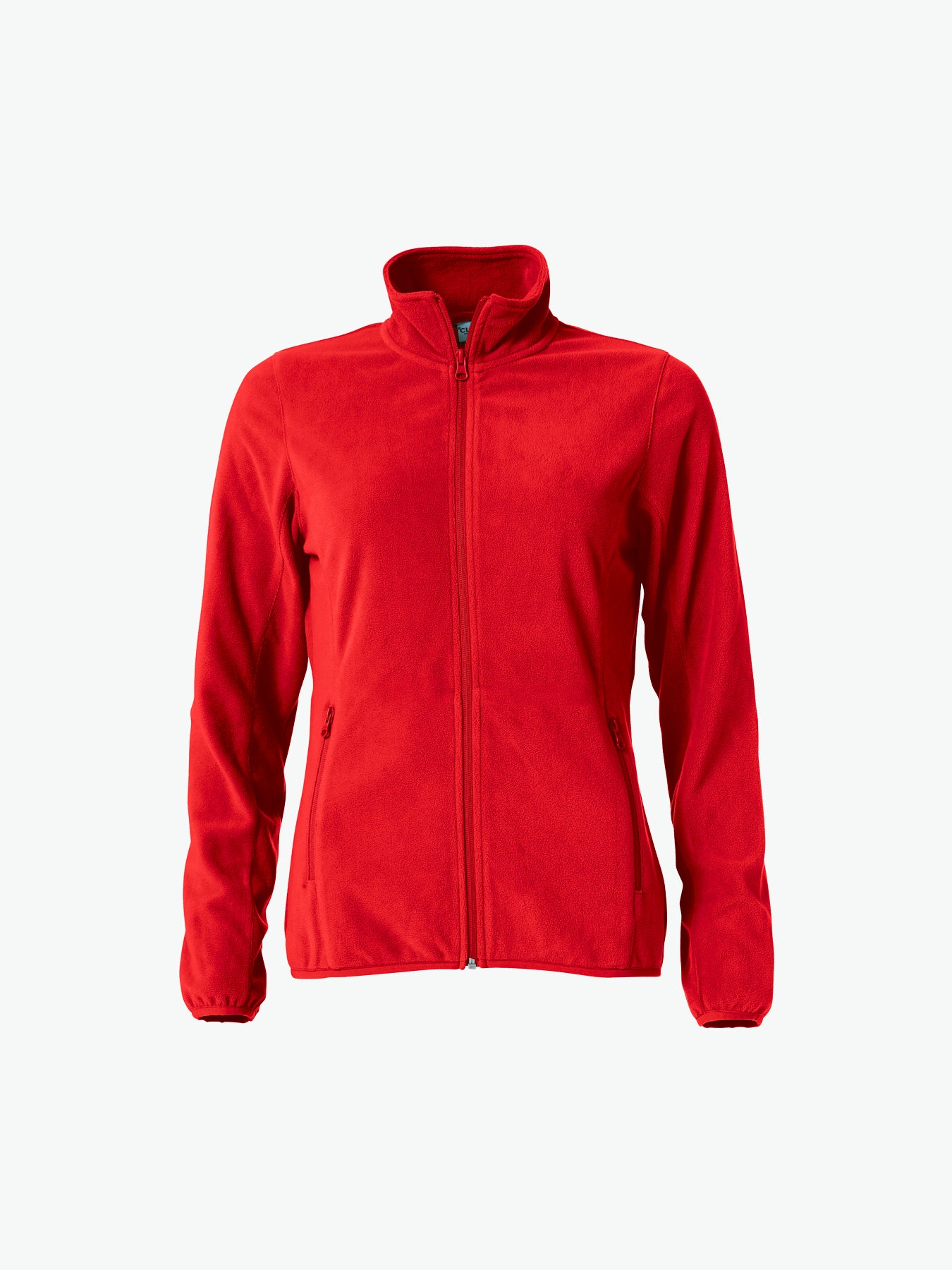 Clique Basic Micro Fleece Jacket Women - Rood Fleece Jas Dames Clique XS