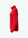 Clique Basic Micro Fleece Jacket Women - Rood Fleece Jas Dames Clique