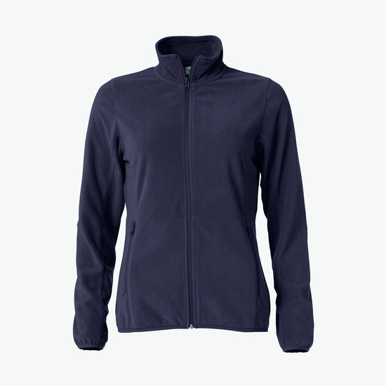 Clique Basic Micro Fleece Jacket Women - Dark Navy Fleece Jas Dames Clique XS