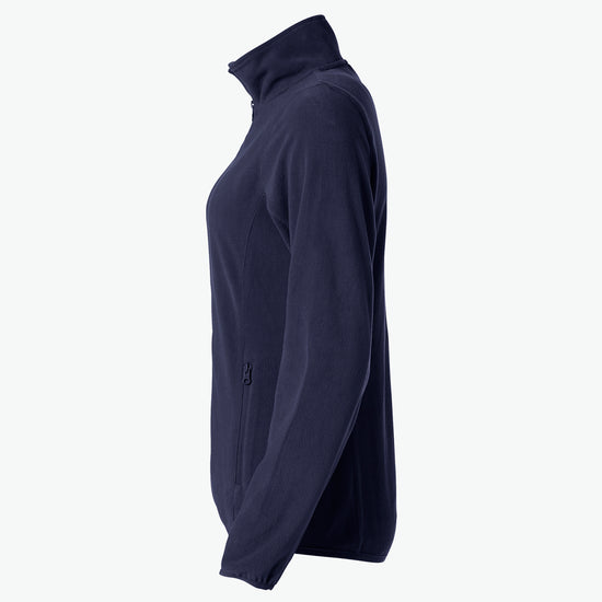 Clique Basic Micro Fleece Jacket Women - Dark Navy Fleece Jas Dames Clique