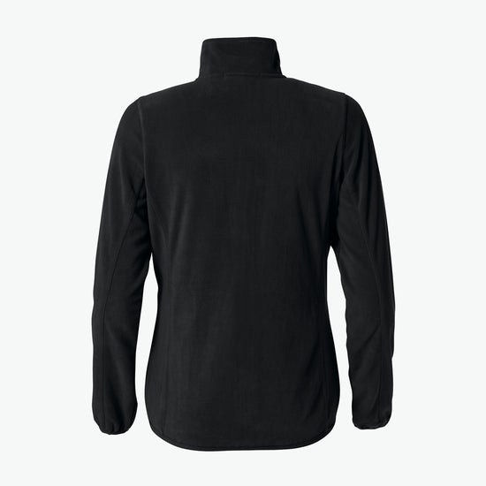 Clique Basic Micro Fleece Jacket Women - Zwart Fleece Jas Dames Clique