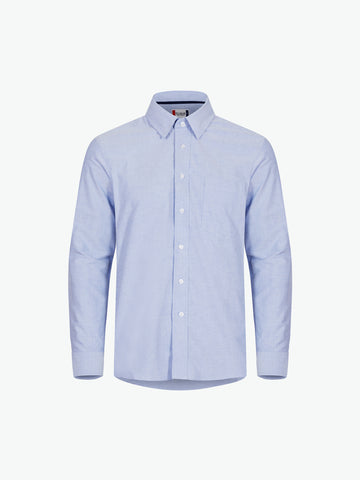 Clique Oxford Shirt - Kobalt Overhemd Clique S