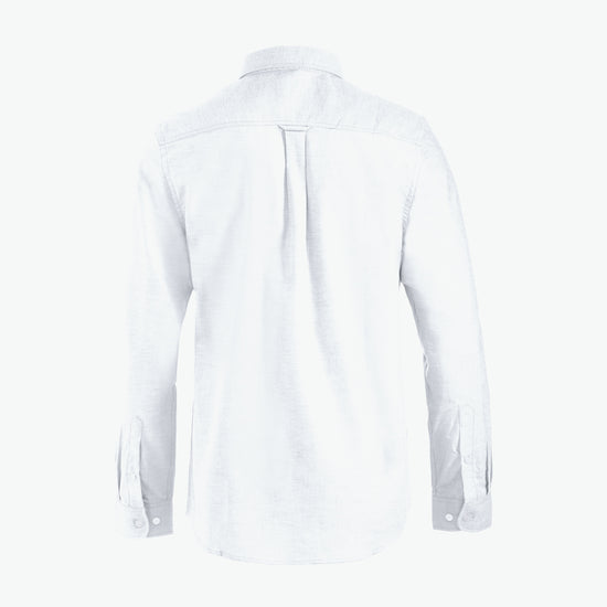 Clique Oxford Shirt - Wit Overhemd Clique
