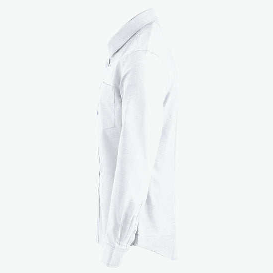 Clique Oxford Shirt - Wit Overhemd Clique