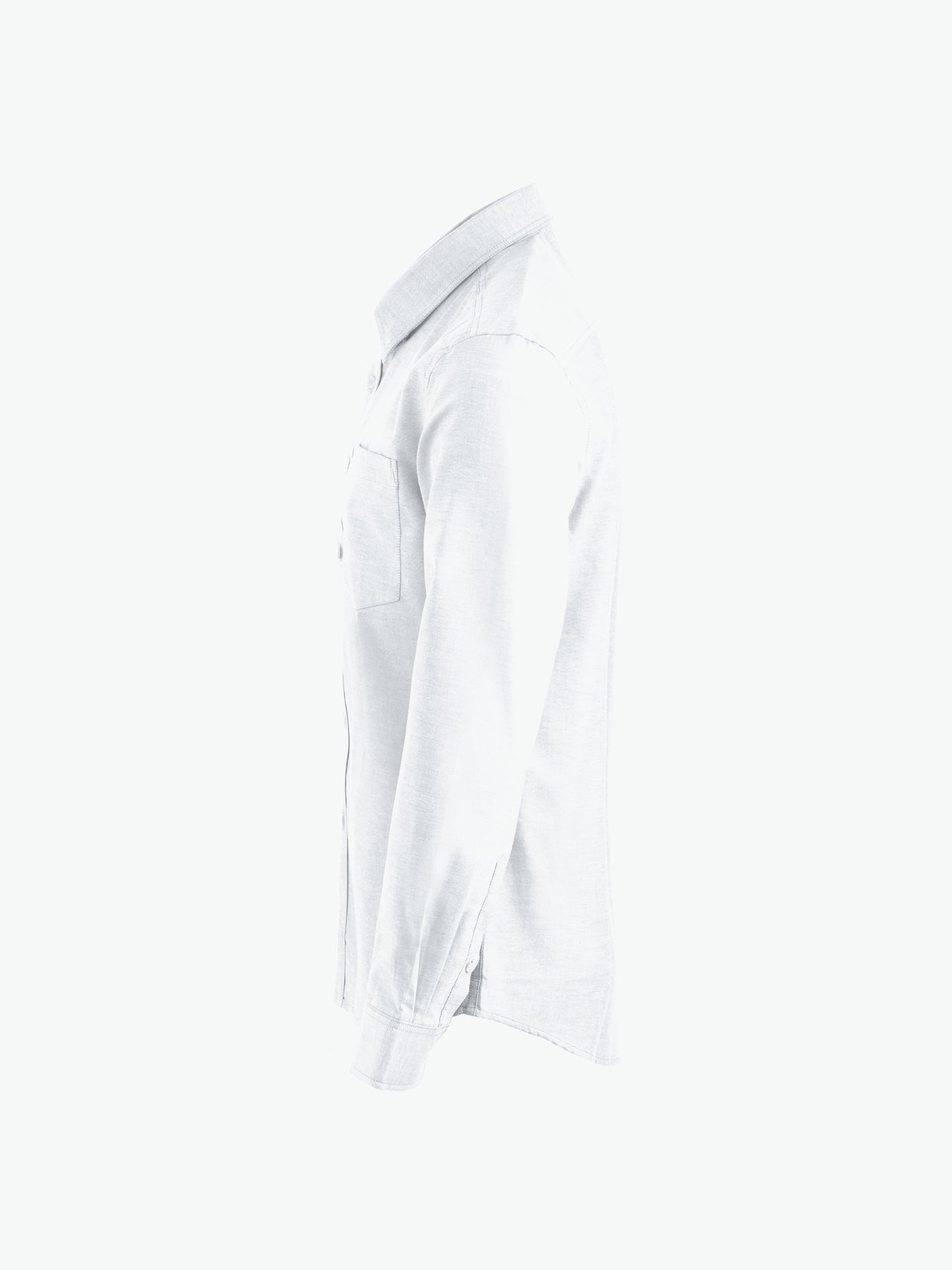 Clique Oxford Shirt - Wit Overhemd Clique