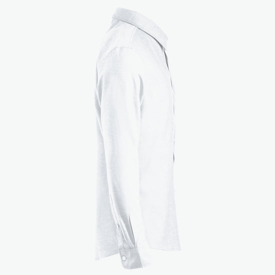 Clique Oxford Shirt - Wit Overhemd Clique