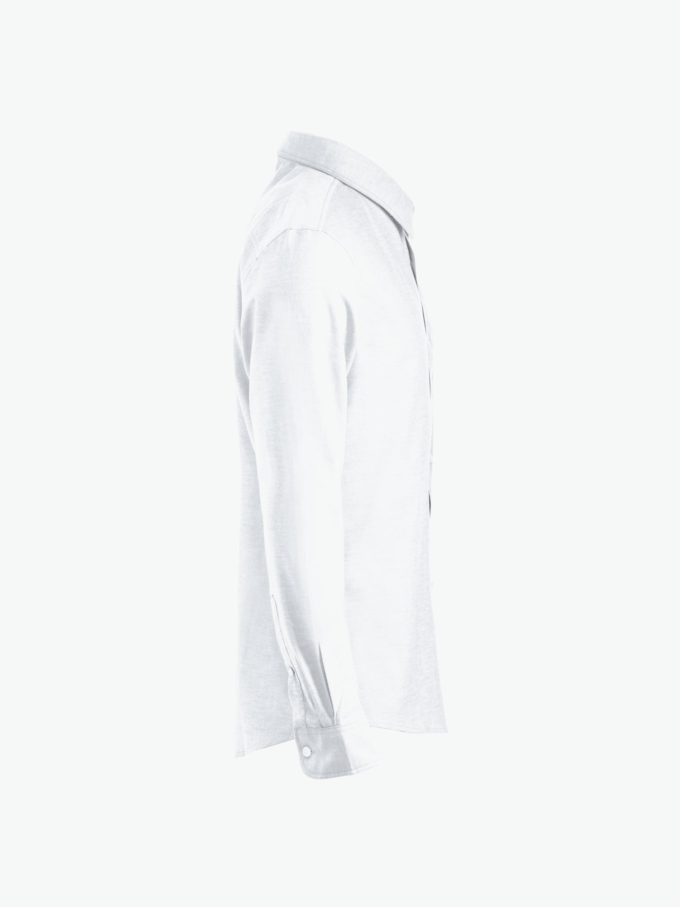 Clique Oxford Shirt - Wit Overhemd Clique