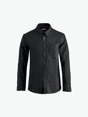 Clique Oxford Shirt - Zwart Overhemd Clique S
