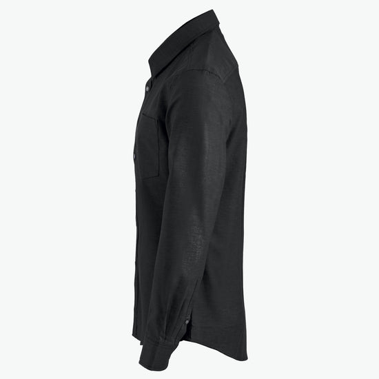 Clique Oxford Shirt - Zwart Overhemd Clique