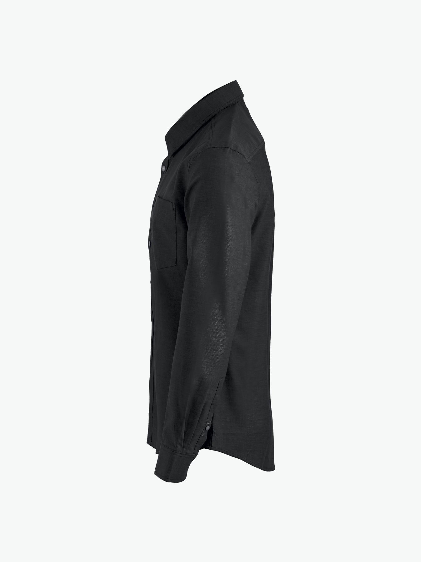 Clique Oxford Shirt - Zwart Overhemd Clique
