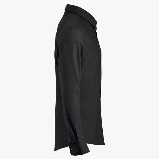 Clique Oxford Shirt - Zwart Overhemd Clique
