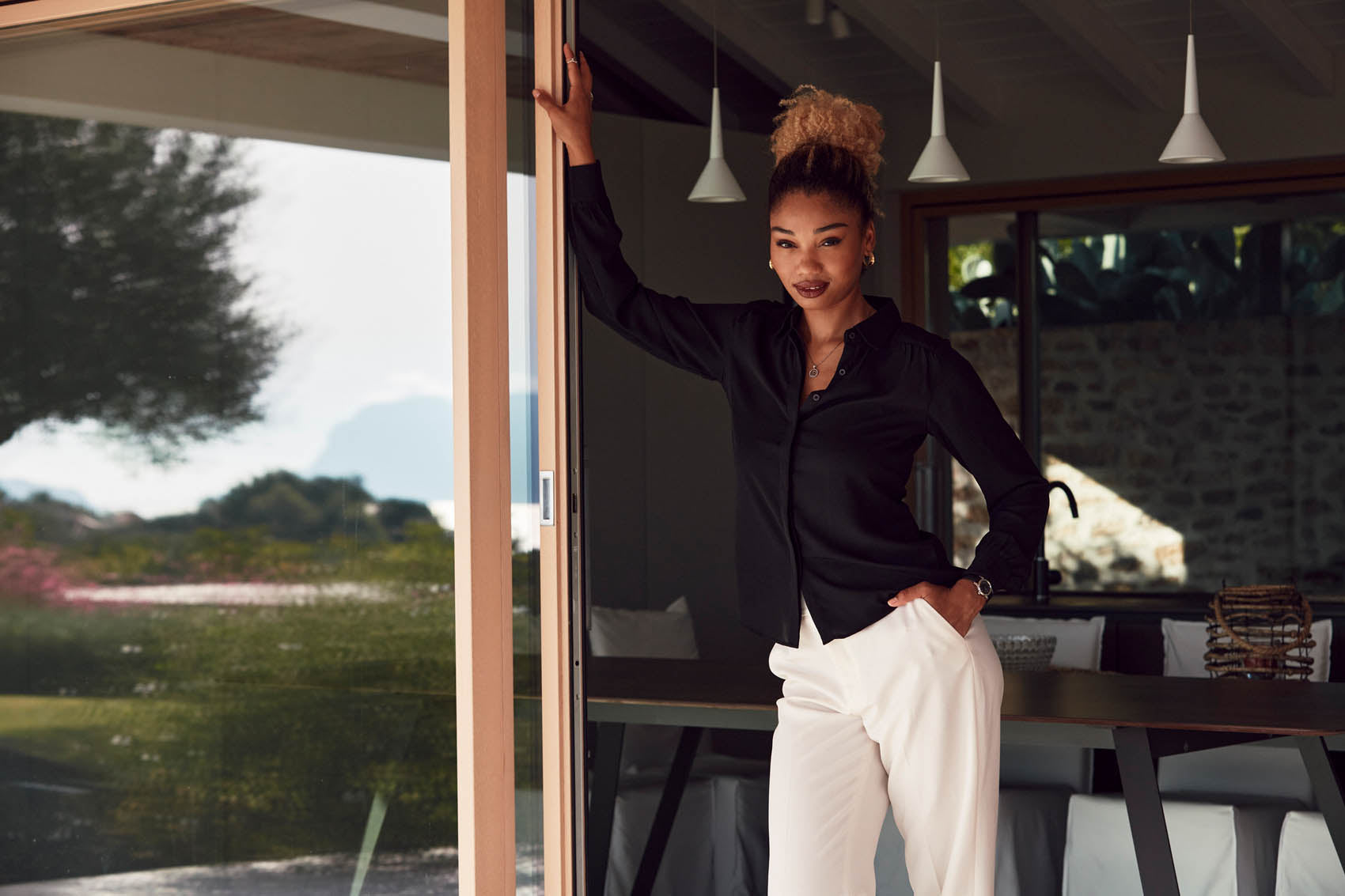Clique Libby Shirt - Wit Overhemd Dames Clique