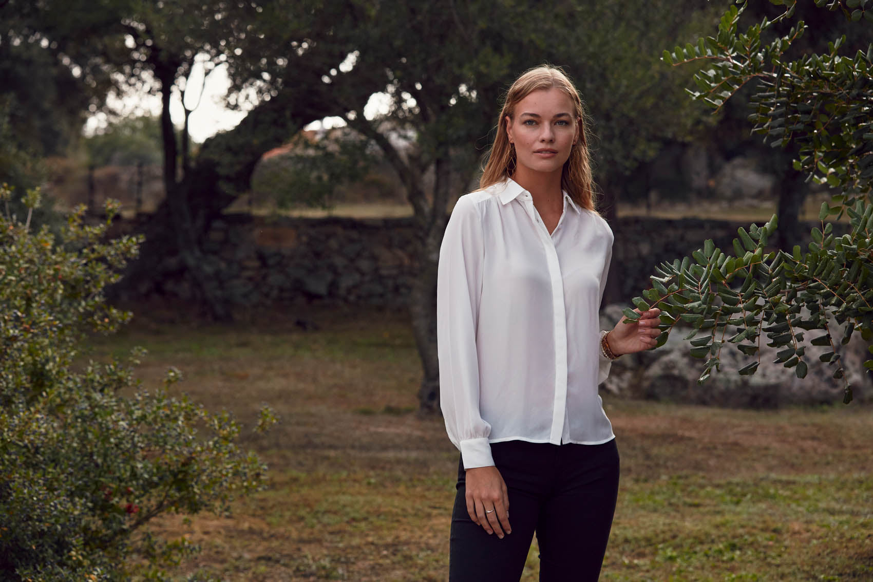 Clique Libby Shirt - Wit Overhemd Dames Clique