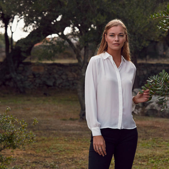 Clique Libby Shirt - Zwart Overhemd Dames Clique