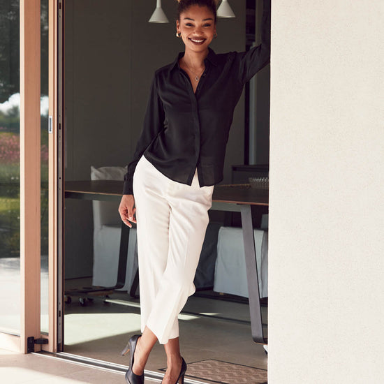 Clique Libby Shirt - Wit Overhemd Dames Clique
