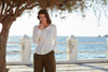 Clique Libby Shirt - Wit Overhemd Dames Clique