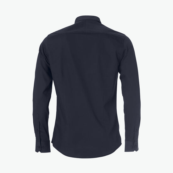 Clique Clark Shirt - Dark Navy Overhemd Clique