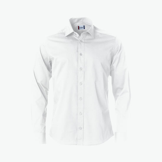 Clique Clark Shirt - Wit Overhemd Clique XS