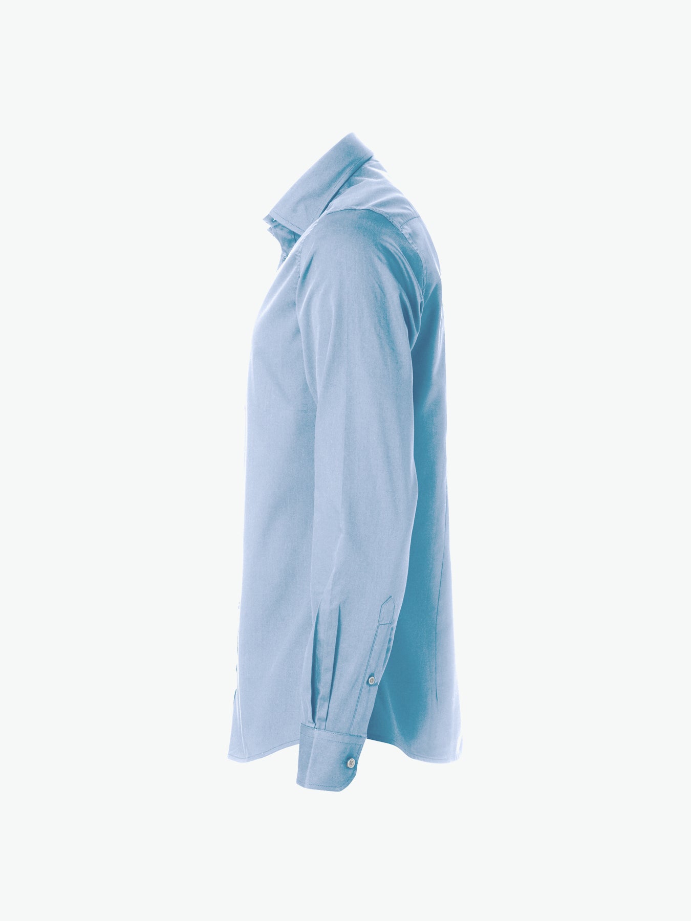 Clique Clark Shirt - Lichtblauw Overhemd Clique