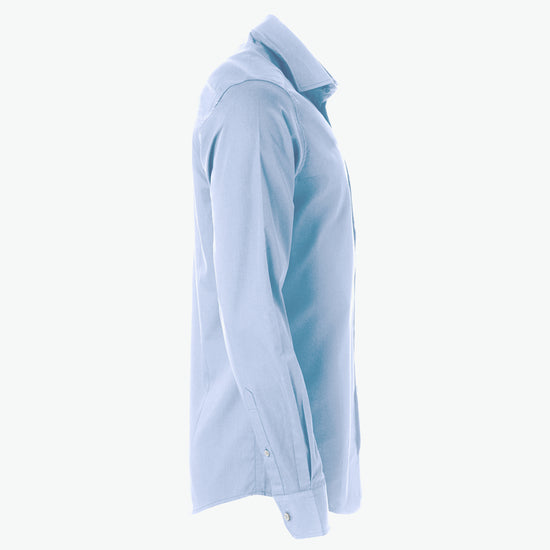 Clique Clark Shirt - Lichtblauw Overhemd Clique